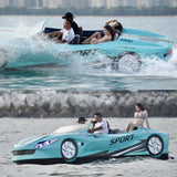 Manufacture Jet Ski Car Boat Water Supercar with Competitive Price Floating Jet Car Boat