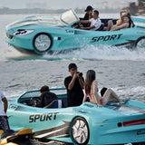 Manufacture Jet Ski Car Boat Water Supercar with Competitive Price Floating Jet Car Boat