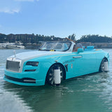 5 Seats Water Sports Car Boat 5.21m Jet Car Ferrari Jet Ski Car Boat Water Supercar Drives on Water Boat