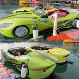 Water Sport Jet Car Boat Jet Ski Car Lamborghinii Model Floating Jet Boat with Engine 130HP-170HP