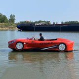 China Factory Original Ferrari Water Racer Car Boat with Speed Motor Boat