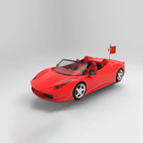 China Factory Original Ferrari Water Racer Car Boat with Speed Motor Boat