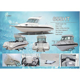 Wholesale Price 20FT Fiberglass Boat Hard Top Fishing Boat with CE Certificate